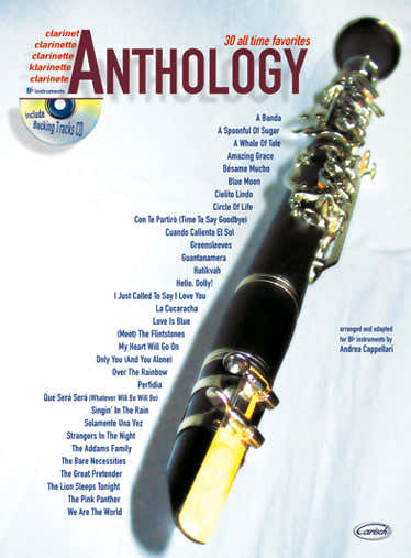 Carisch CAPPELLARI A. - ANTHOLOGY VOL.1 + CD - CLARINETTE