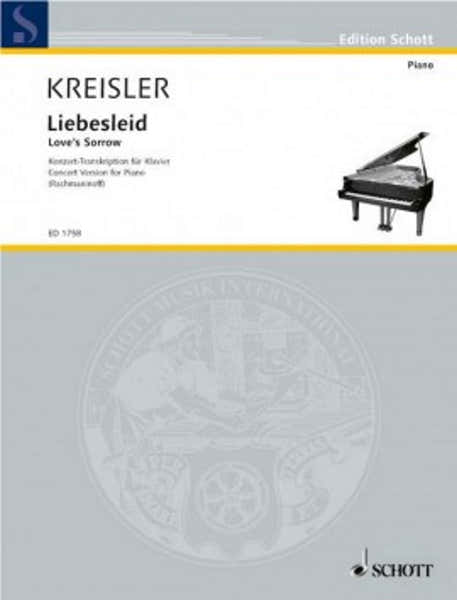 Schott Kreisler F. - Liebesleid (rachmaninoff) - Piano