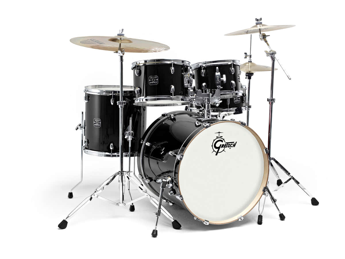 GE2-E605TK-BK - NEW ENERGY FUSION 20" BLACK + PAISTE 101 CYMBALS