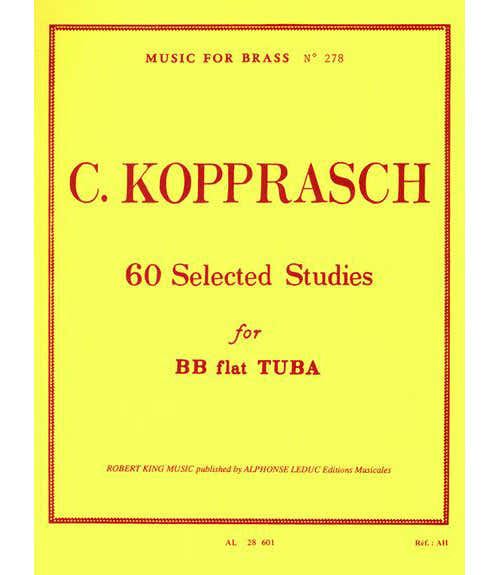 Leduc KOPPRASCH :60 SELECT STUDIES TUBA