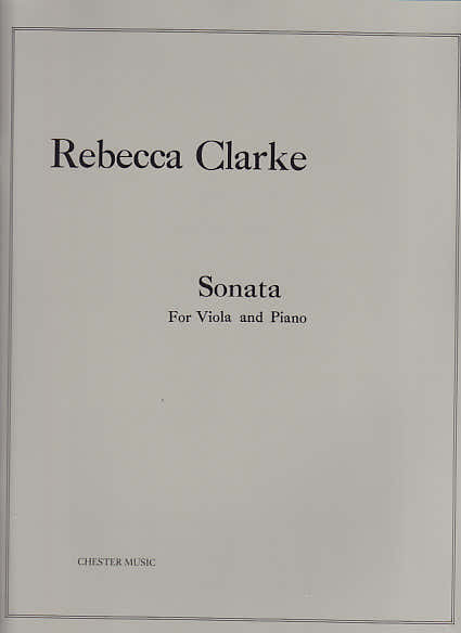 Chester Music Clarke R. - Sonata For Viola And Piano