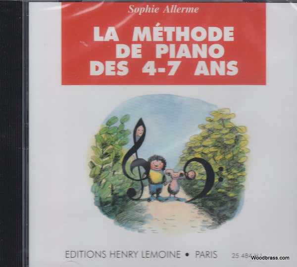 Lemoine Allerme - Méthode De Piano "4-7 Ans" CD - Piano