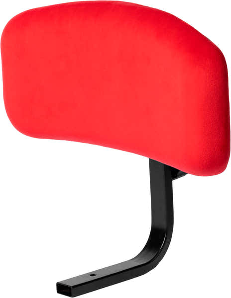 Gator Backrest for Drum throne, red