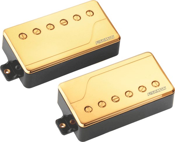 Fishman Active - Humbucker - Gold - Pickup Set