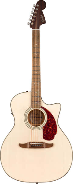 Fender California Deluxe Newporter CE WN White Blonde