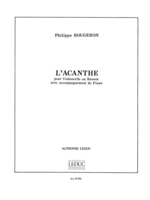 Leduc Rougeron P. - L'Acanthe (Violoncelle)