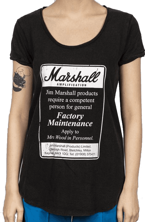 Marshall Personnel T-Shirt Women M