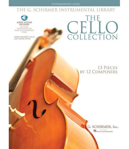 Schirmer Schir Cello Collection + Mp3 Intediate Level - Violoncelle Piano
