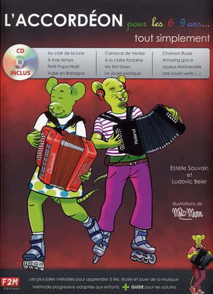 Sauvain E. & Beier L. - L'accordeon Pour Les 6/9 Ans Tout Simplement