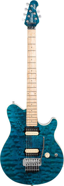 Music Man Axis 30 Anni Translucent Blue Quilt Top