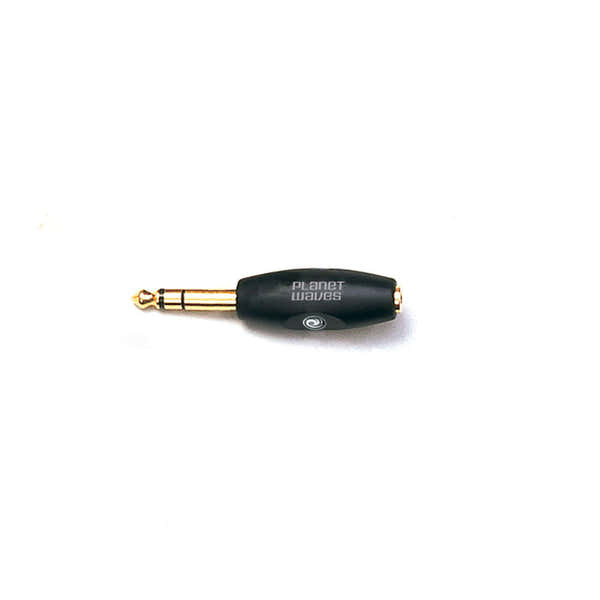D'ADDARIO 1/8 Inch Female Stereo To 1/4 Inch Male Stereo Adapter