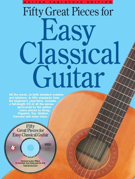 Wise Publications 50 GREAT PIECES FOR EASY CLASSICAL GUITAR - GUITAR TAB