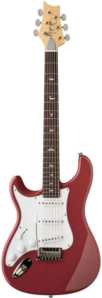 PRS SE Silver Sky LH Derby Red