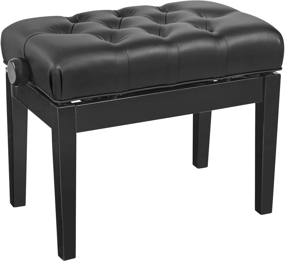 Keyboard bench 13963 Matt black