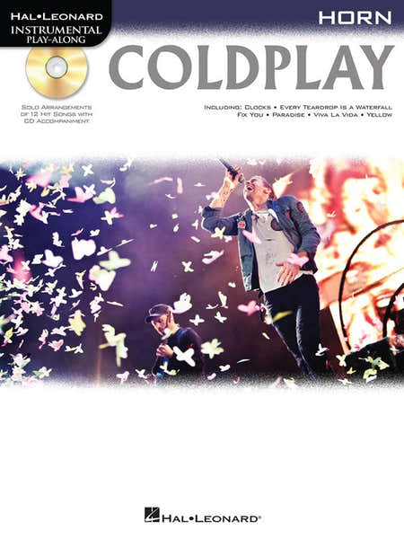 Hal Leonard Instrumental Play Along - Coldplay + CD - Horn