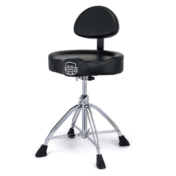 Mapex T875 - SADDLE TOP DRUM + BACKREST + DOUBLE BRACED QUAD LEGS