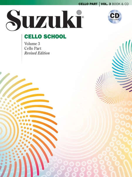Alfred Publishing Suzuki Cello School Vol.3 (revised) + CD