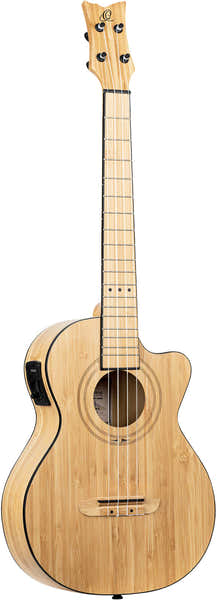Ortega Bamboo Baritone Ukulele 4 + Pro Gig Bag