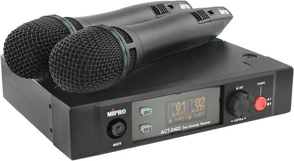 Mipro ACT 2402 + 2 x ACT 24HC
