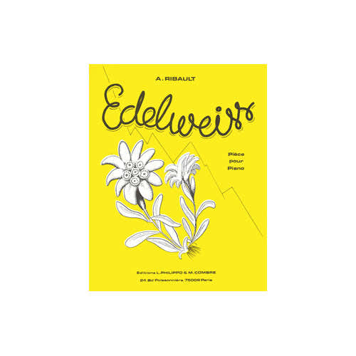 Combre Ribault - Edelweiss - Piano