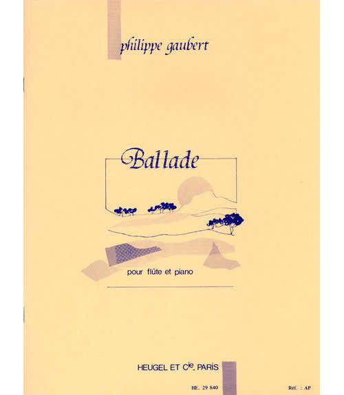 Leduc Gaubert Philippe - Ballade Pour Flute et Piano