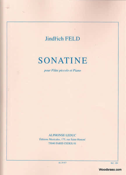 Leduc Feld J. - Sonatine Pour Flute Piccolo et Piano
