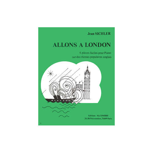 Combre Sichler - Allons À London (6 Pièces) - Piano