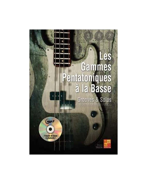 Play Music Publishing Tauzin B. - Les Gammes Pentatoniques A La Basse + CD