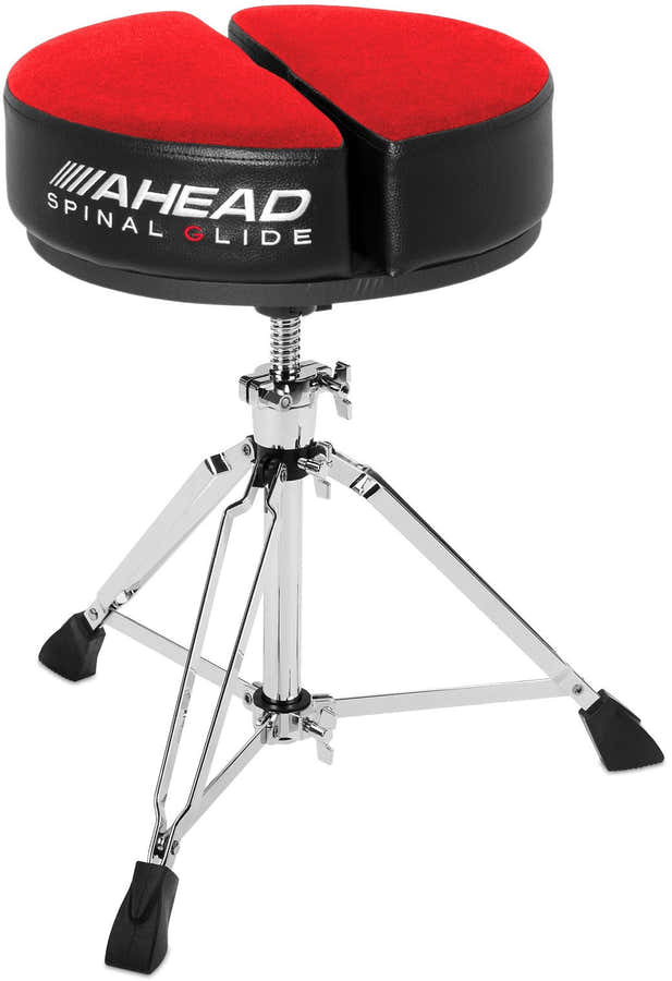 SPG-ARTR Round Drum Throne Spinal-G Red - 3 Leg Base