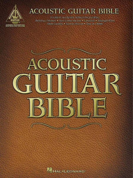 Hal Leonard Acoustic Guitar Bible - Guitar Recorded Version