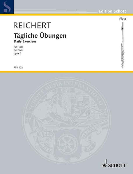Schott Reichert Mathieu Andre - Daily Exercises Op. 5 - Flute