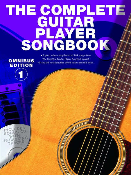 Wise Publications THE COMPLETE GUITAR PLAYER SONGBOOK OMNIBUS EDITION 1 BOOK+CD - MELODY LINE LYRICS AND CHORDS