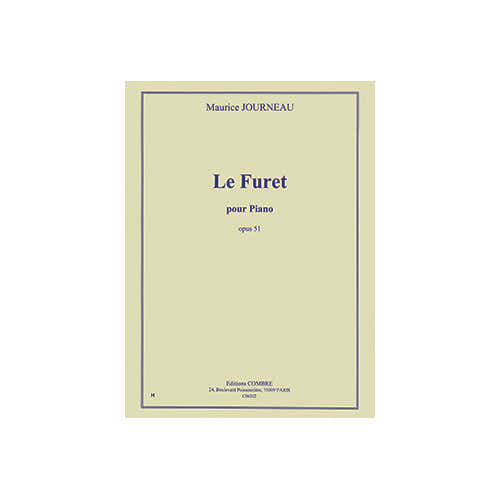 Combre Journeau Maurice - Le Furet Op.51 - Piano