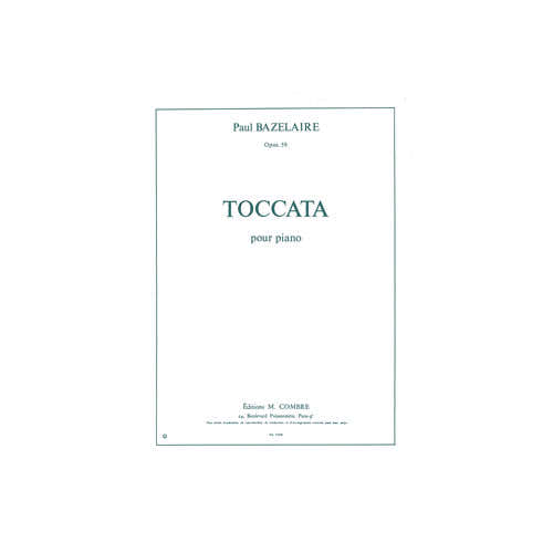Combre Bazelaire - Toccata Op.59 - Piano