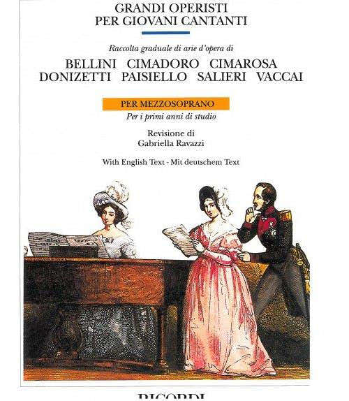 Ricordi GRANDI OPERISTI PER GIOVANI CANTANTI - MEZZOSOPRANO