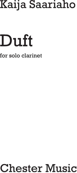 Chester Music Duft for Solo Clarinet