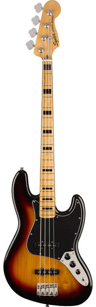 Squier Jazz Bass 70S Classic Vibe Mn 3-Color Sunburst