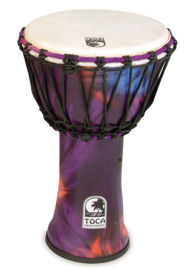FREESTYLE ROPE TUNED 9 DJEMBE DJEMBE FREESTYLE 9'' PURPLE SFDJ-9WP
