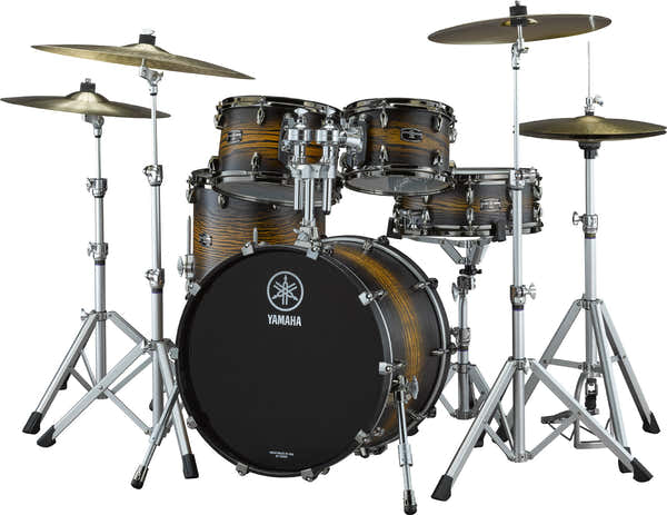 Yamaha Live Custom Hybrid Oak Fusion Set Uzu Earth Sunburst
