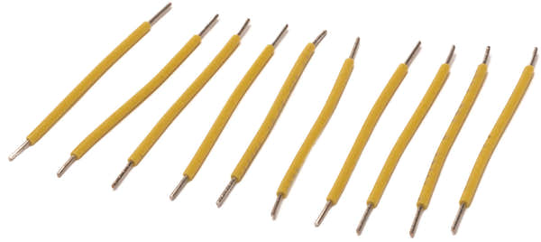 CopperSound Pre-Cut Stripped Wire 1,5 - Yellow