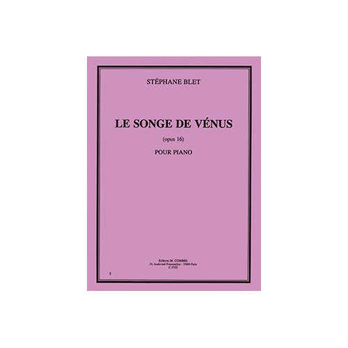 Combre Blet - Le Songe De Vénus Op.16 - Piano