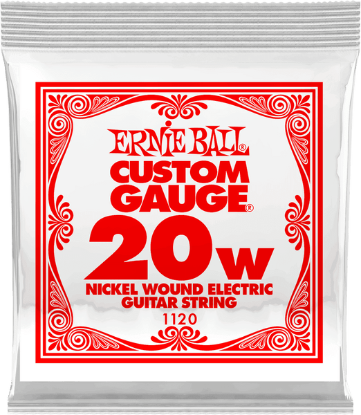 .020 NICKEL WOUND ELECTRIC GUITAR STRINGS