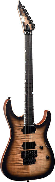 ESP M2 See Thru Black Sunburst Satin