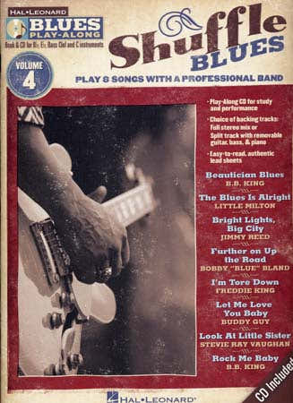 Hal Leonard BLUES PLAY ALONG VOL.4 - SHUFFLE BLUES + CD - GUITARE