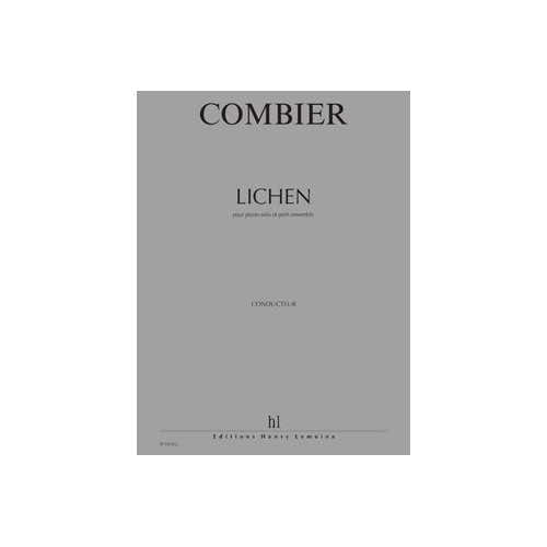Lemoine Combier - Lichen - Piano et Petit Ensemble