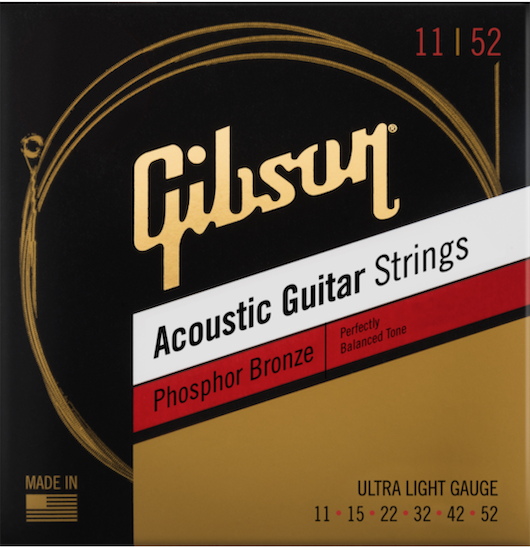 MODERN STRINGS PHOSPHOR BRONZE ACOUSTIC GUITAR ULTRA-LIGHT