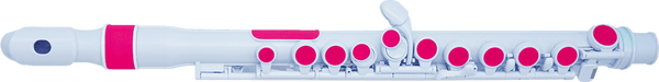 JFLUTE WHITE AND PINK