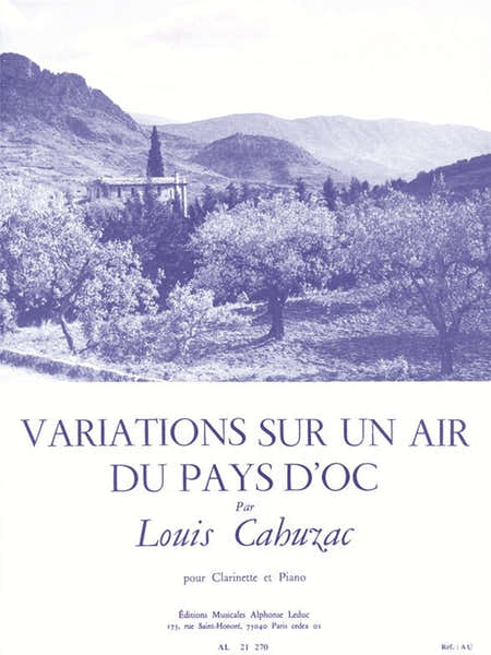 Leduc Variations sur un air du Pays d'Oc