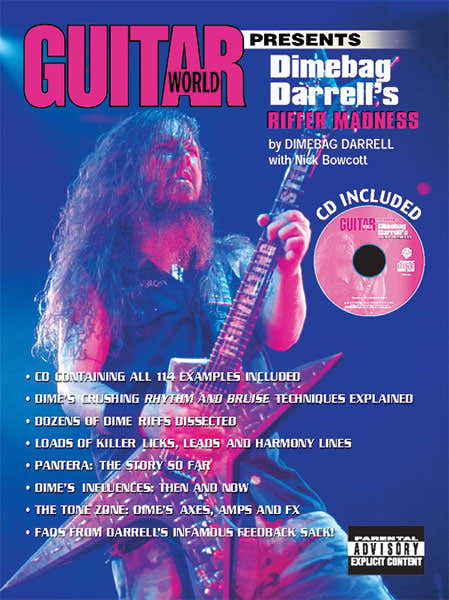 Alfred Publishing Dimebag Darrell Riffer Madness - Guitar