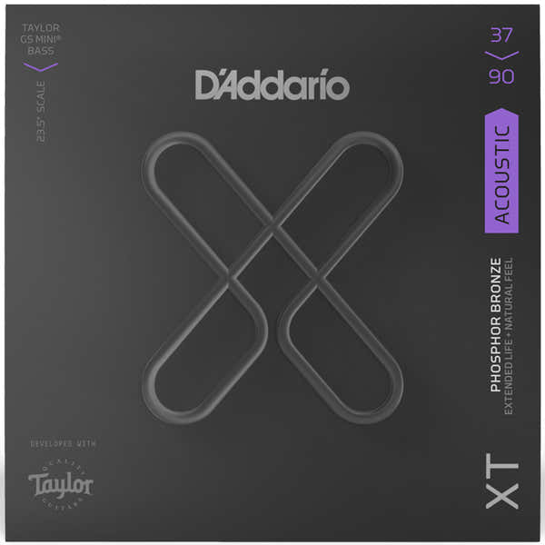 D'ADDARIO XTB3790GS XT Phosphor Bronze Taylor GS Mini 37-90 Custom Light
